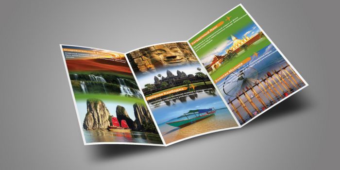 Mẫu thiết kế brochure du lịch đẹp
